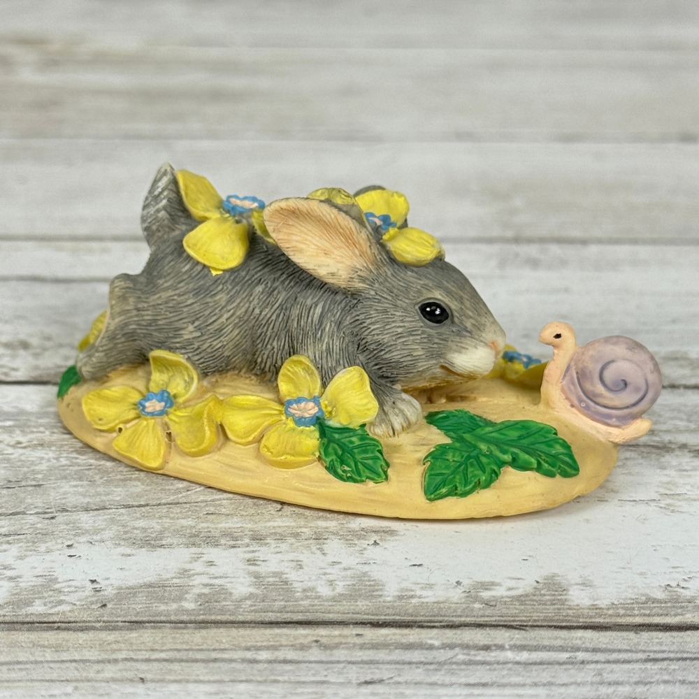 Charming‎ Tails Binkeys New Pal Figurine Dean Griff Bunny Snail 89586